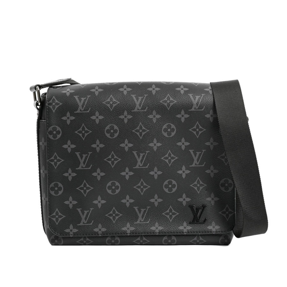 Louis Vuitton District Shoulder Bag Black